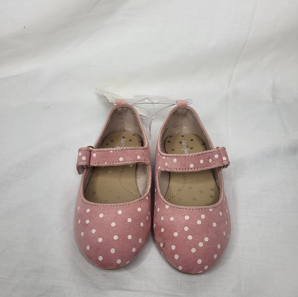 Pink Polka Dot Kids Shoes